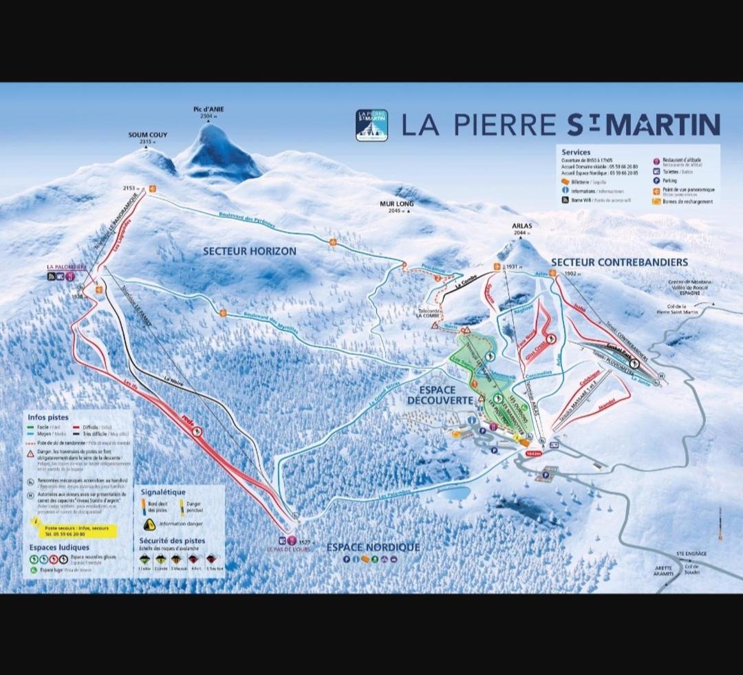 Apartamento Aunamendi Pyrenees ลาปีแยร์ แซ็งมาร์แต็ง ภายนอก รูปภาพ